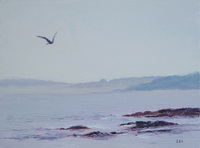 thumbnail image of painting "A Grey Day in Newport"