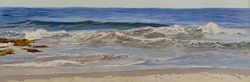 thumbnail image of painting "Rocks at High Tide"
